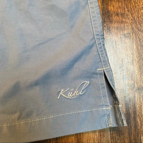 Kühl • Blue Skirt with Floral Embroidery - Picture 3 of 10